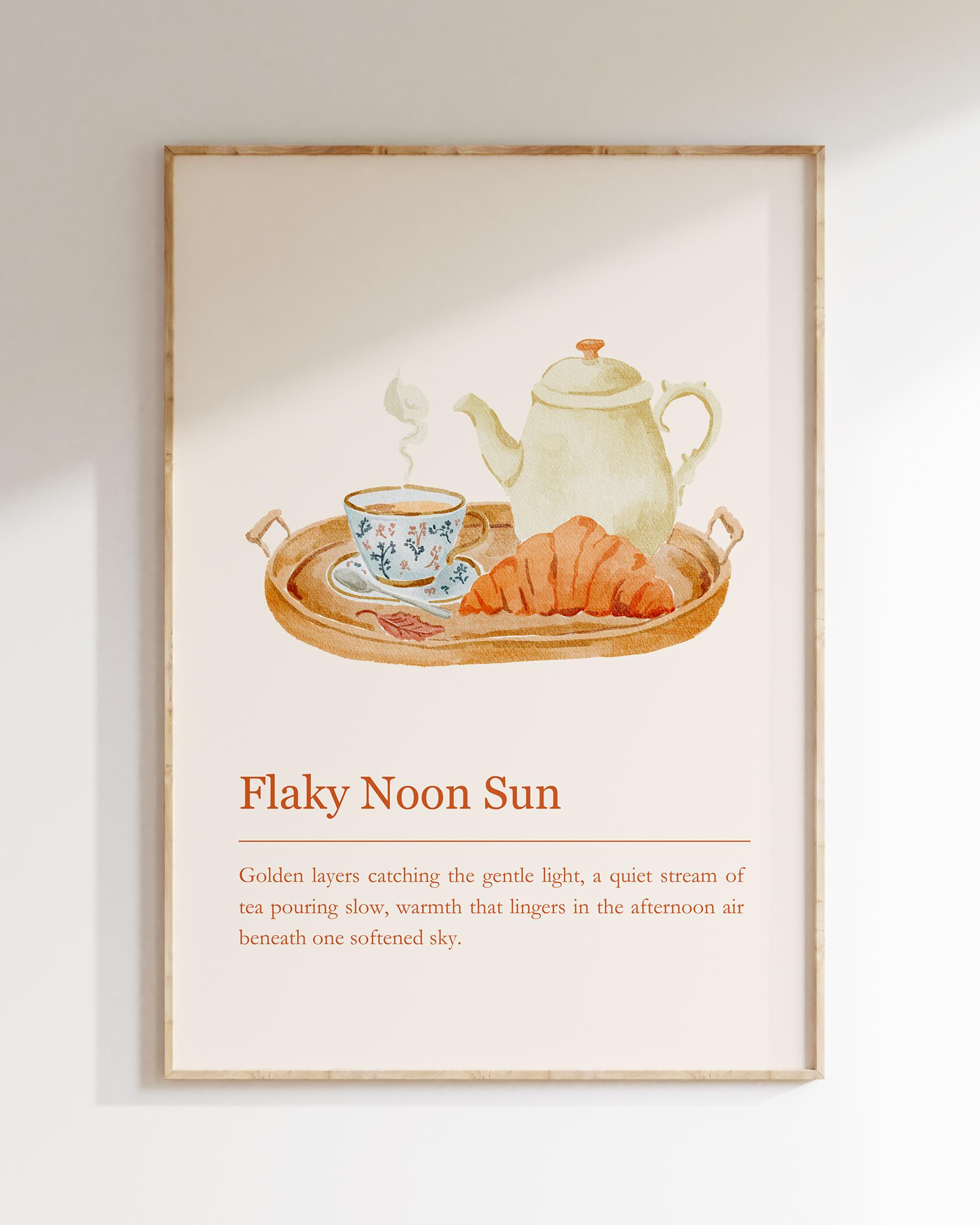 크로아상 - Flaky Noon Sun