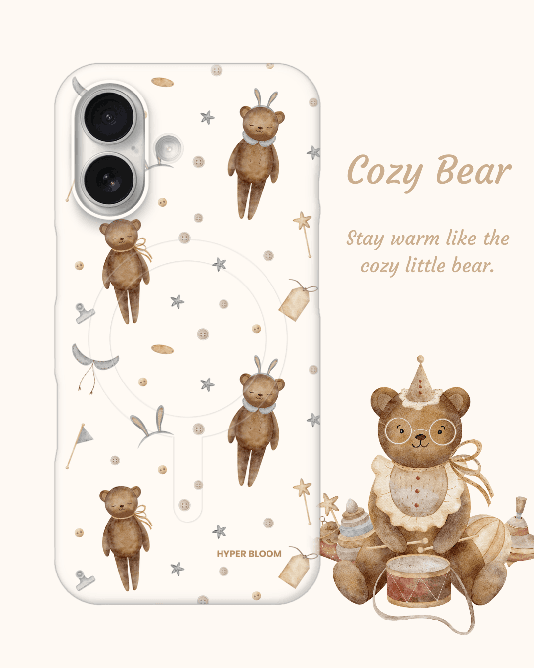 코지베어 케이스 - 패턴