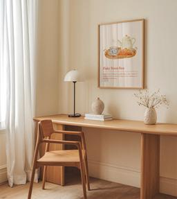 크로아상 포스터 - Flaky Noon Sun