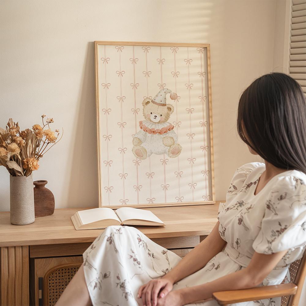 빈티지 베어 포스터 - Vintage Bear