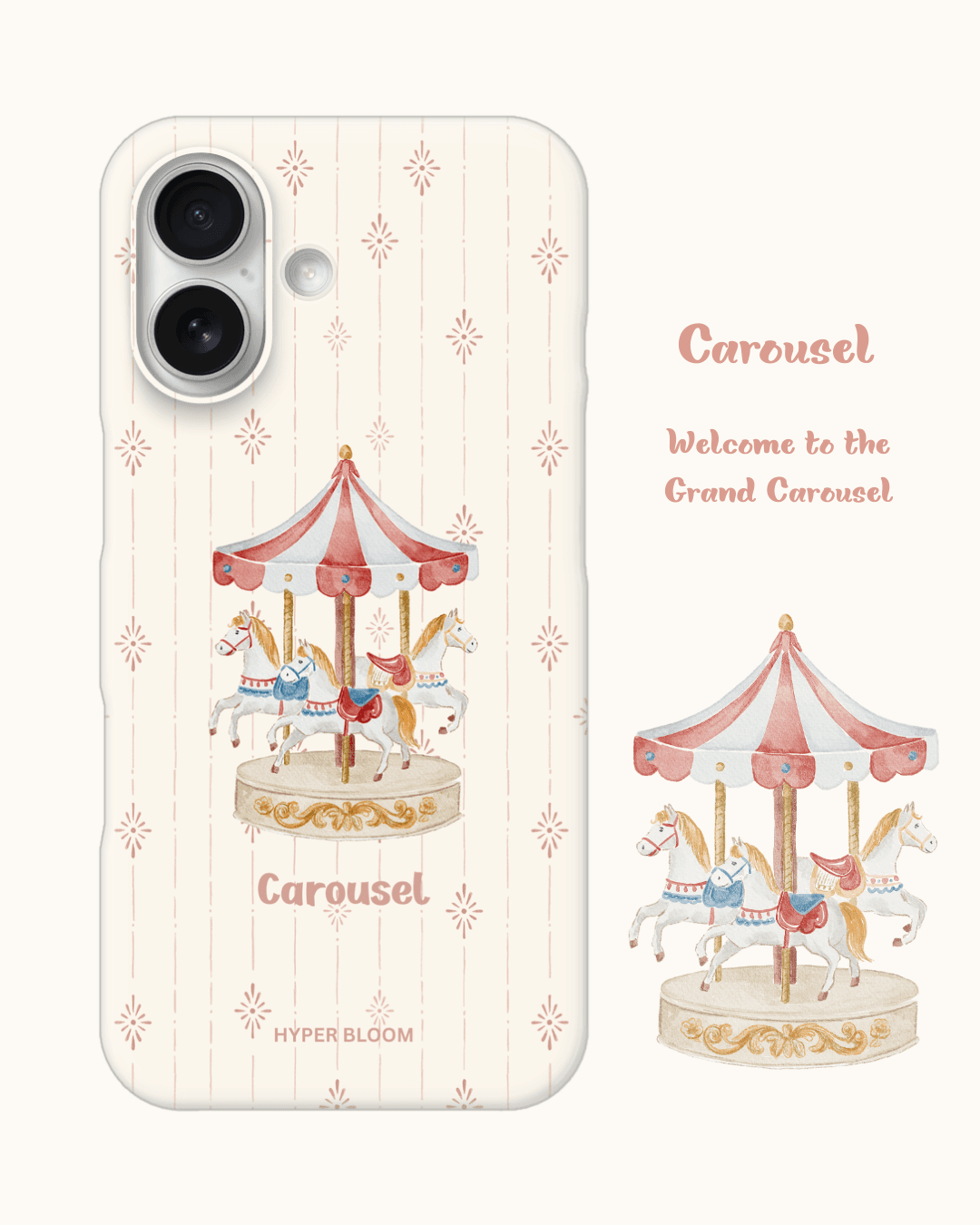 빈티지 캐러셀 케이스 - Vintage Carousel