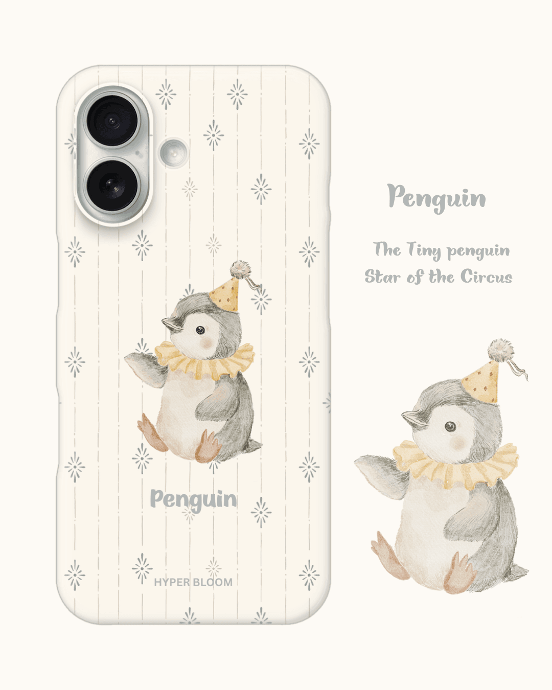 빈티지 펭귄 케이스 - Vintage Penguin