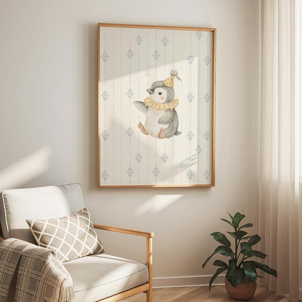 빈티지 펭귄 포스터 - Vintage Penguin