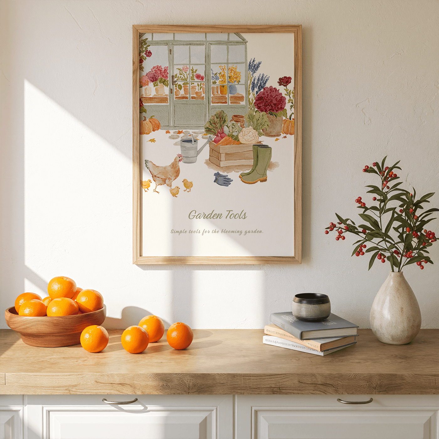 코티지 툴 포스터 - Cottage Tools