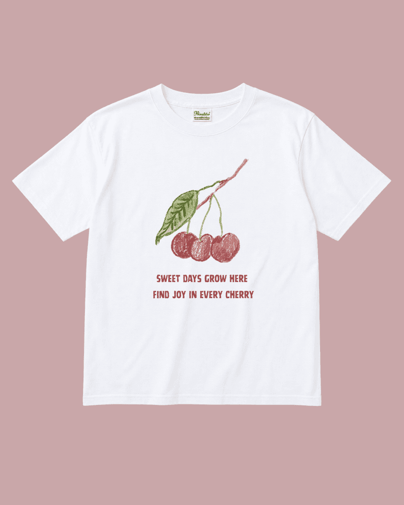 스위트 체리 티셔츠 - Sweet Cherry T-shirt