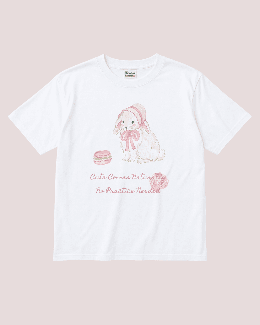 버니 보닛 티셔츠 - Bunny Bonnet T-shirt