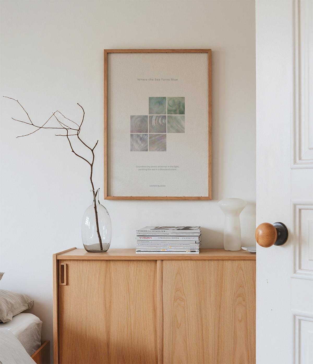 바다 조개 포스터 No. 05 Seashell Poster
