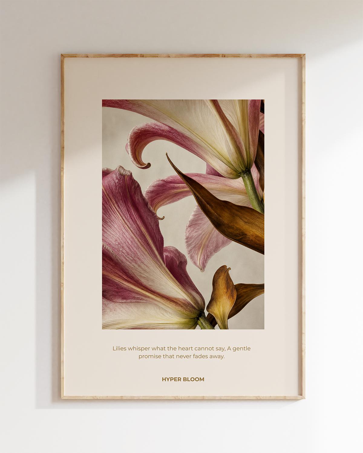 꽃의 초상 포스터 No. 10 The Language of Lillies Poster