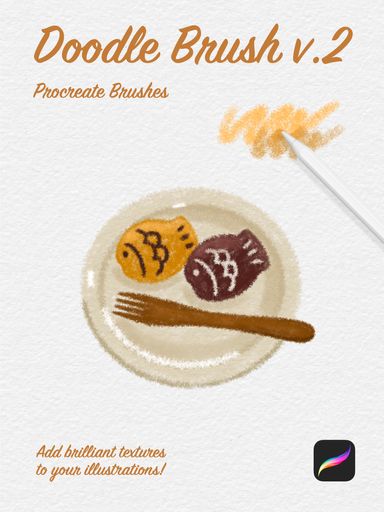 Procreate Doodle Brush  v2  - 41 Brushes