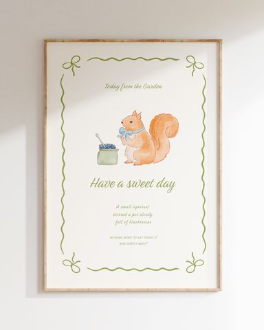 가든 애니멀 - 다람쥐 Garden Animal - Squirrel